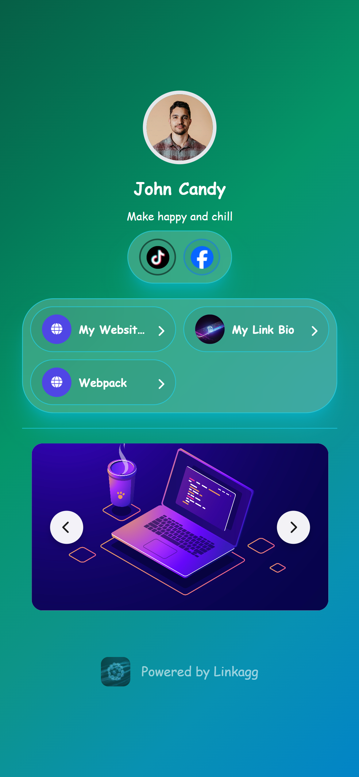 Template 6 - Tech Modern Preview